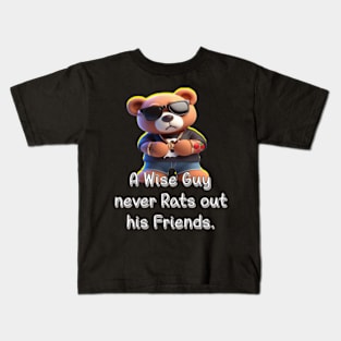 Never Rat teddy bear Kids T-Shirt